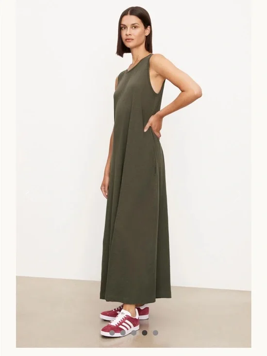 Anthropologie Velvet by Graham & Spencer Edith tie waist dress - Picture 3 of 13